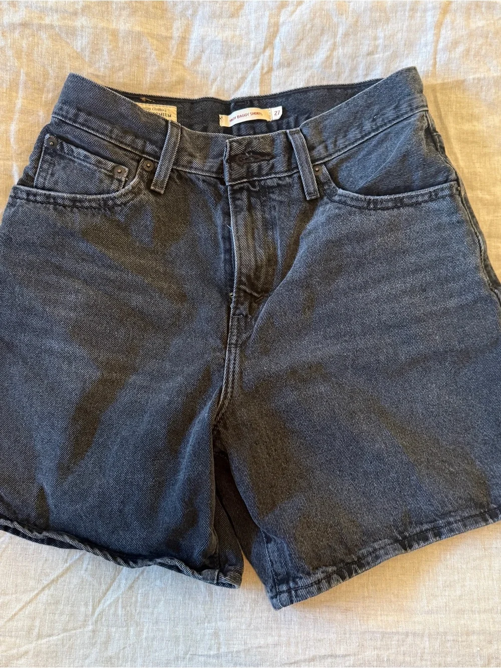 Levi High Baggy Short